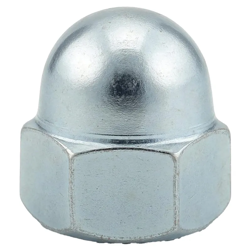 DADI ESAGONALI CIECHI VITAL M10 200 PEZZI FERRO ZINCATO BIANCO