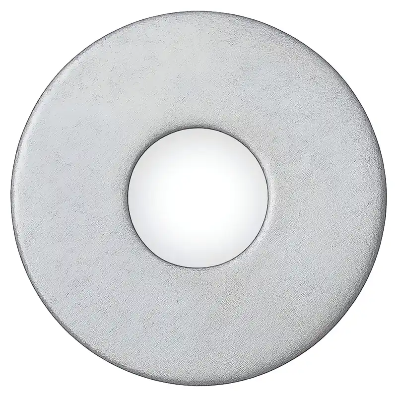 RONDELLE PIANE LARGHE VITAL 6,4x24 mm 500 PEZZI FERRO ZINCATO BIANCO