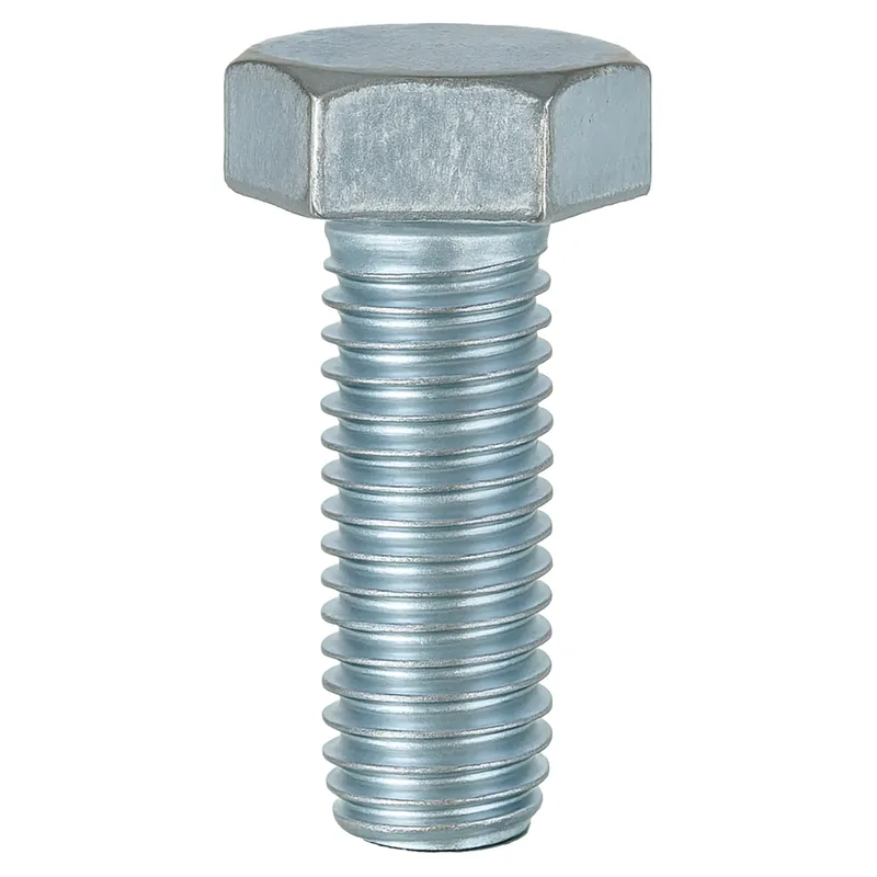 BULLONI TESTA ESAGONALE VITAL M10x100 mm 50 PEZZI FERRO ZINCATO CL.8.8 BIANCO