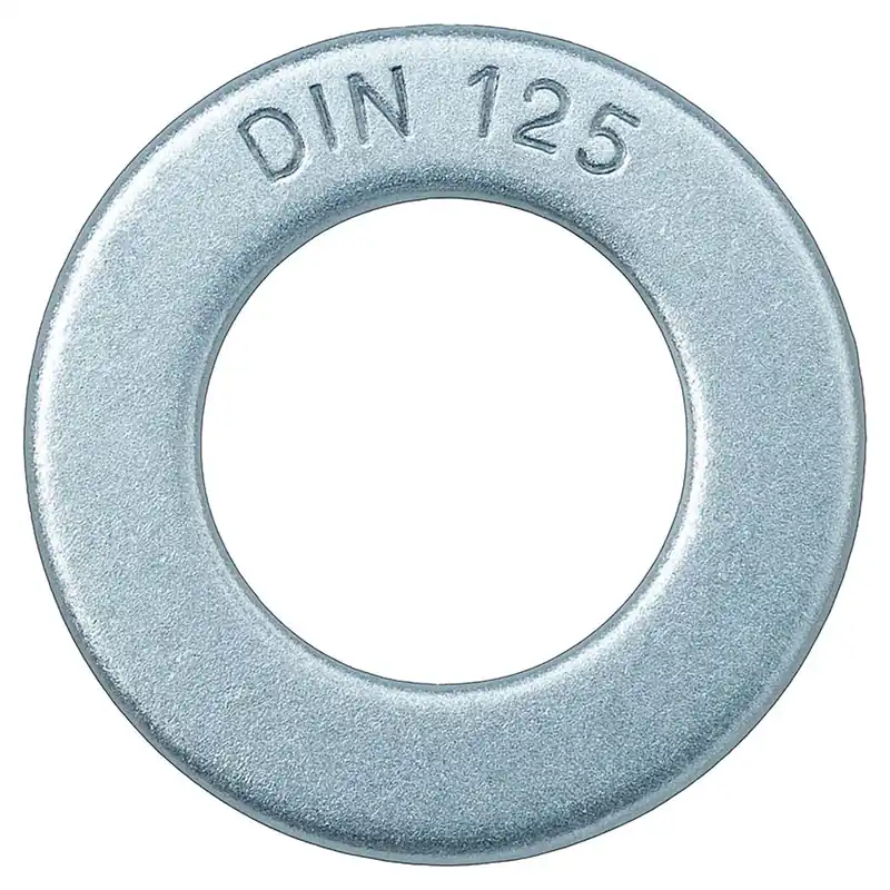 RONDELLE PIANE VITAL 19x34 mm 200 PEZZI FERRO ZINCATO BIANCO