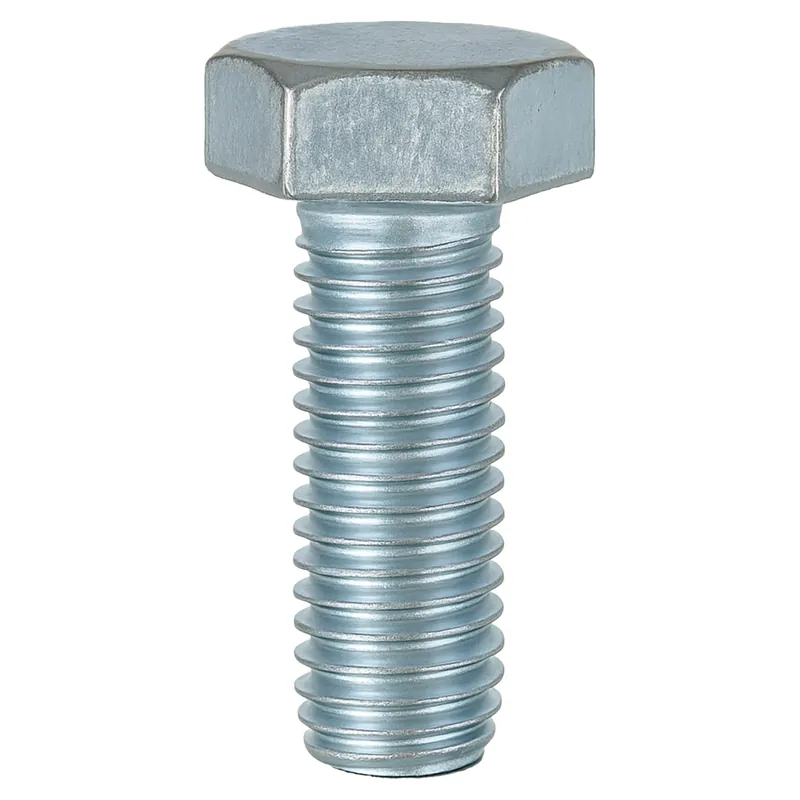 BULLONI TESTA ESAGONALE VITAL M8x40 mm 200 PEZZI FERRO ZINCATO CL.8.8 BIANCO