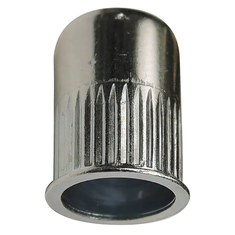 INSERTI RIVIT FILETTATI FUSTO CILINDRICO 9mm 0,5-3,0mm M6 200 PEZZI ACCIAIO INOX AISI 304