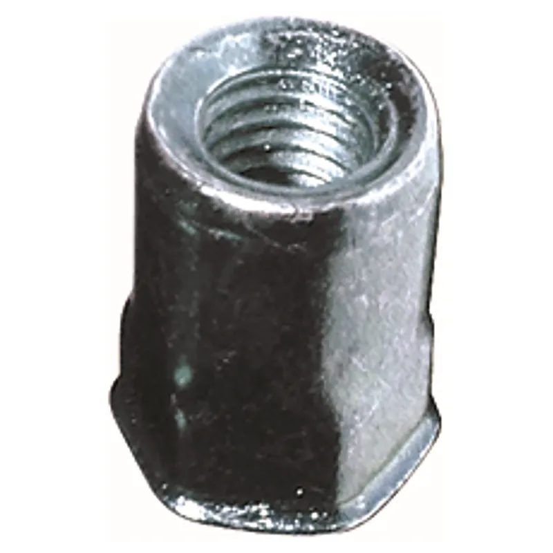INSERTI RIVIT FILETTATI SEMIESAGONALI 7mm 0,5-3,0mm M5 200 PEZZI ACCIAIO TESTA RIDOTTA