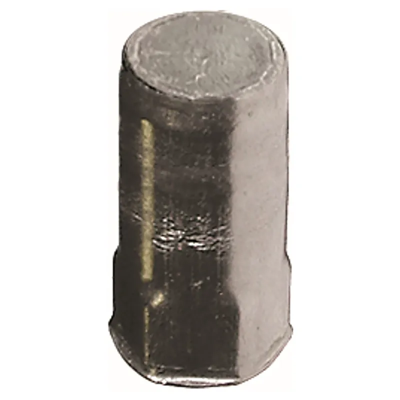 INSERTI RIVIT SEMIESAGONALI CIECHI 7mm 0,5-3,0mm M5 150 PEZZI ACCIAIO INOX AISI 304