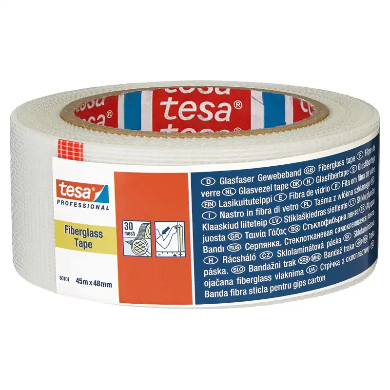 NASTRO PER CARTONGESSO TESA 48 mm x 45 m BIANCO PER INTERNO ED ESTERNO