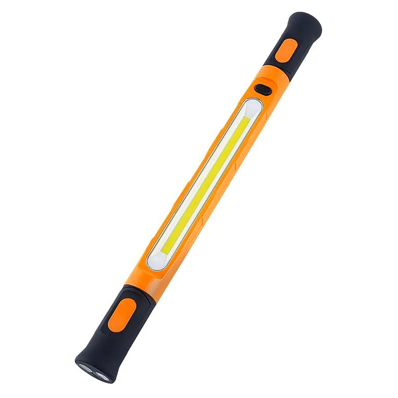 LAMPADA DA LAVORO LED RICARICABILE CON DOPPIO MAGNETE ORIENTABILE E FUNZIONE POWERBANK
