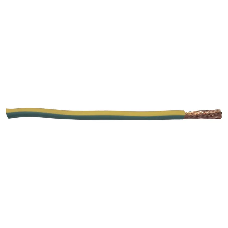 CAVO UNIPOLARE FS17 450/750V 1x25mm² GIALLO/VERDE MATASSA DA 100 m VENDITA METRO LINEARE