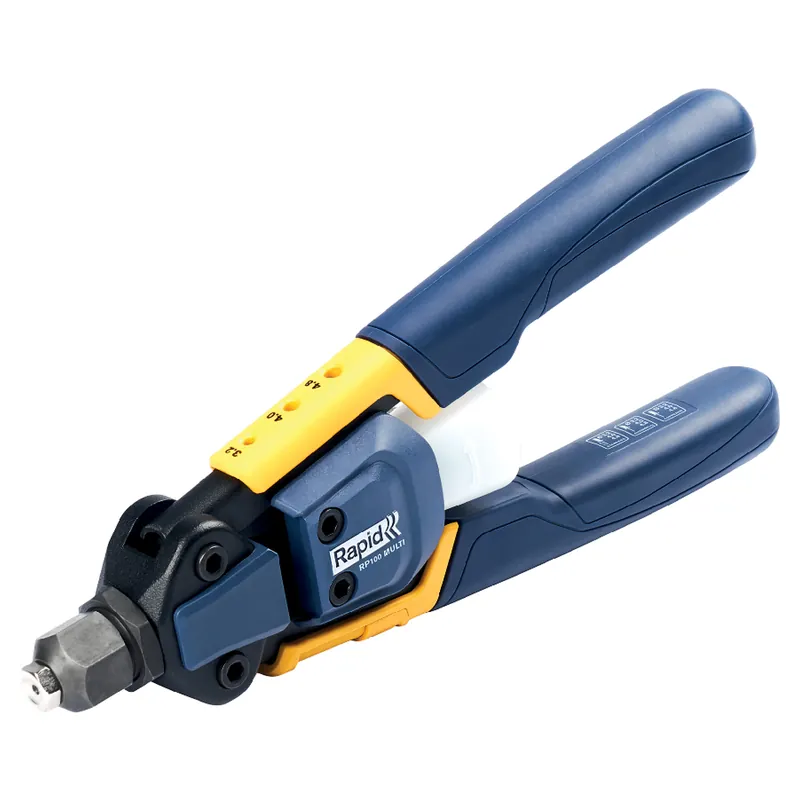 RIVETTATRICE RAPID RP100 MULTI RIVETTO CON MOLTIPLICA DI POTENZA PROFESSIONALE