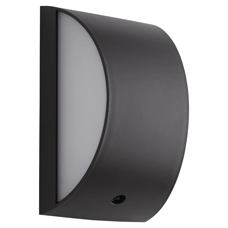 APPLIQUE LED ROYAL ANTRACITE 12W 1736 lm 4000K IP65 CON SENSORE CREPUSCOLARE 204x92x128mm