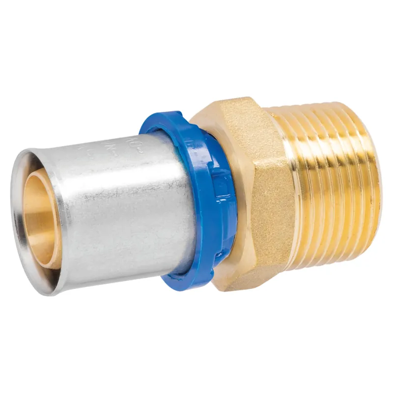 RACCORDO PRESSFIT APE APL DRITTO M3/4‘‘x 16 mm PRESSATURA TH-H-U TUBO MULTISTRATO