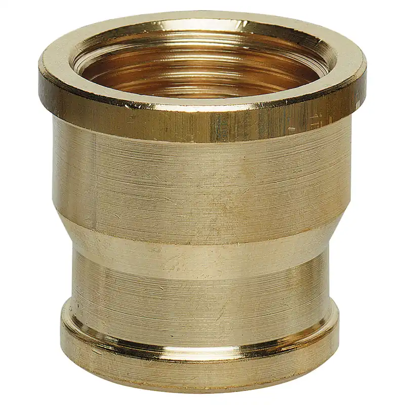 MANICOTTO RIDOTTO RASTELLI OTTONE GIALLO FF 1" X 3/4