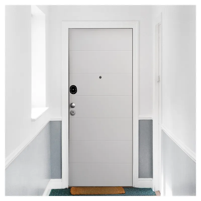 PORTA BLINDATA SECURE BIANCA APERTURA SPINTA A DESTRA D SMART 210x80 cm (HxL)