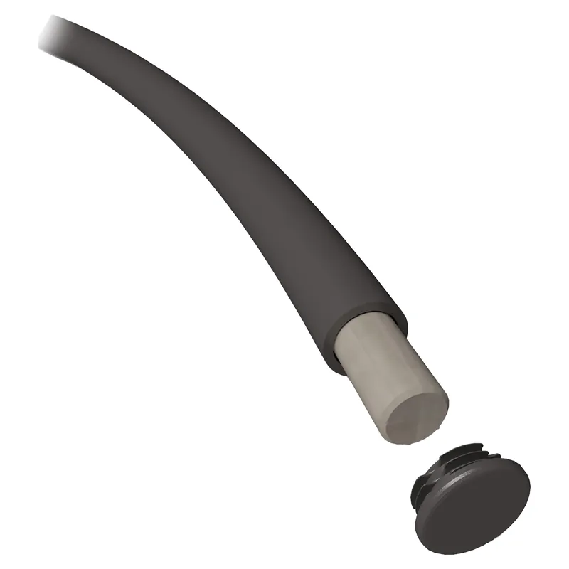 CORRIMANO IN PLASTICA BRONZO 500 cm ABBINABILE A SCALA F 20