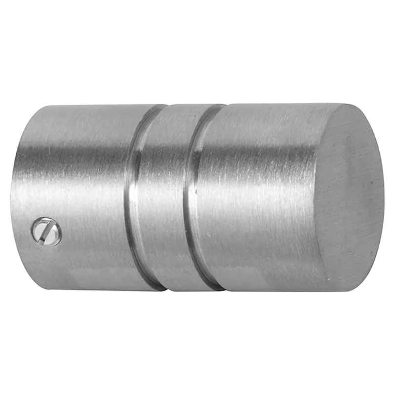 POMOLI CILINDRO ACCIAIO INOX 2 PEZZI PER TUBO Ø 20 mm