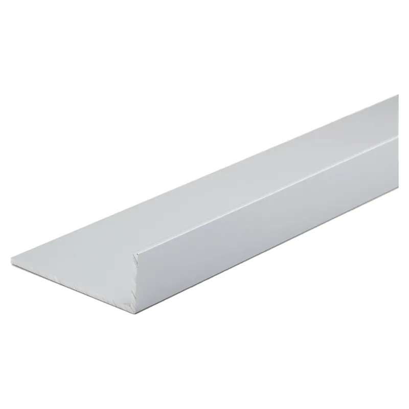 ANGOLARE L ALLUMINIO 30x20x1 mm 2 m ARGENTO SATINATO