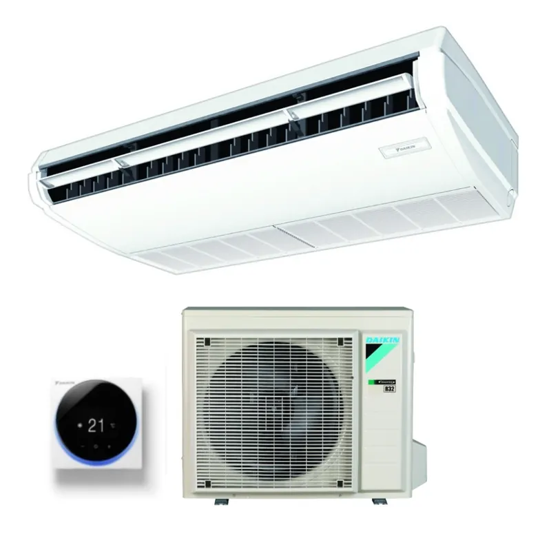 Climatizzatore Condizionatore Daikin Pensile A Soffitto Dc Inverter 12000 Btu Fha35a R-32 Wi-Fi Optional Con Comando A Filo - Garanzia Italiana