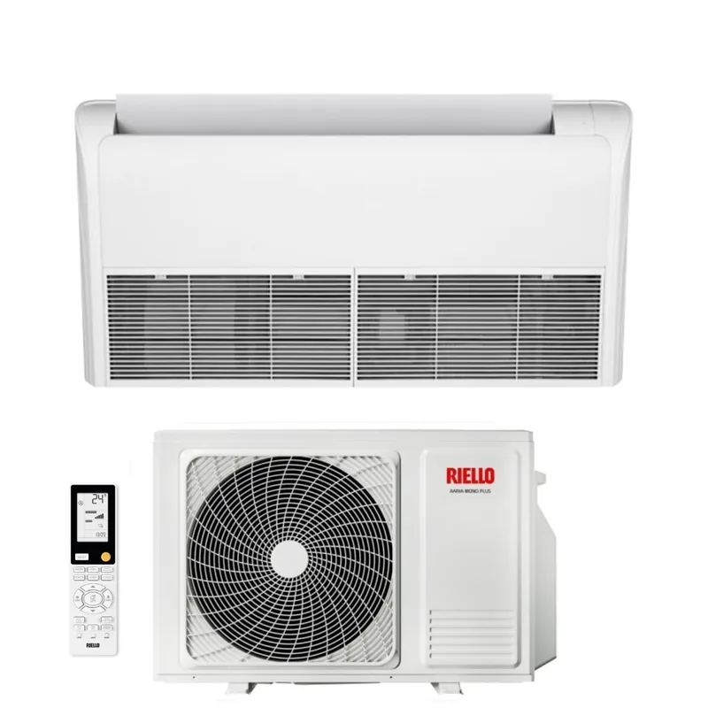 Condizionatore Soffitto\\/Pavimento Riello 12000 Btu AARIA MONO PLUS-I AMS 35 P R-32 con Telecomando Infrarossi