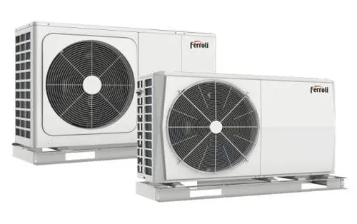 Pompa Di Calore Reversibile Ferroli OMNIA M 3.2 da 12 kW Monofase per installazione esterna con compressore DC Inverter R-32 Wi-Fi con comando incluso