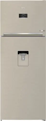 Frigorifero Doppia Porta Beko RDNE455E40DBN Litri 406 Classe E No Frost (A185xL70xP65,5) Compressore ProSmart Inverter Beige