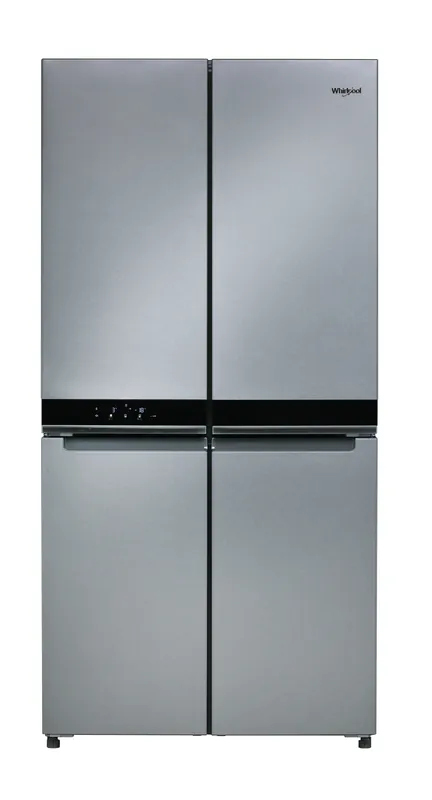 Frigorifero Americano Whirlpool WQ9 B1L 4 Porte Total No Frost Classe F (A187,4xL90,9xP69,8) 594 Litri Illuminazione a led Inox