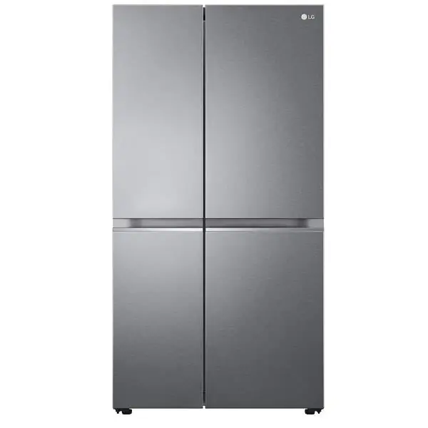 Frigorifero Side By Syde LG GSBV70DSTM No Frost 655 Litri Classe F (A179xL91,3x73,5) Tecnologia Door & Linear Cooling Compressore Smart Inverter