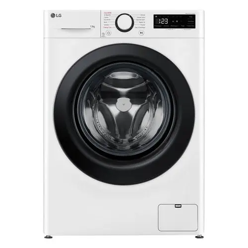 Lavatrice A Carcio Frontale Lg 13 Kg Serie R3 F4R3013NSWB AI DD Classe A -20% 1400 Giri (A85xL60xP61,5) Lavaggio A Vapore Allergy Care Inverter Direct Drive