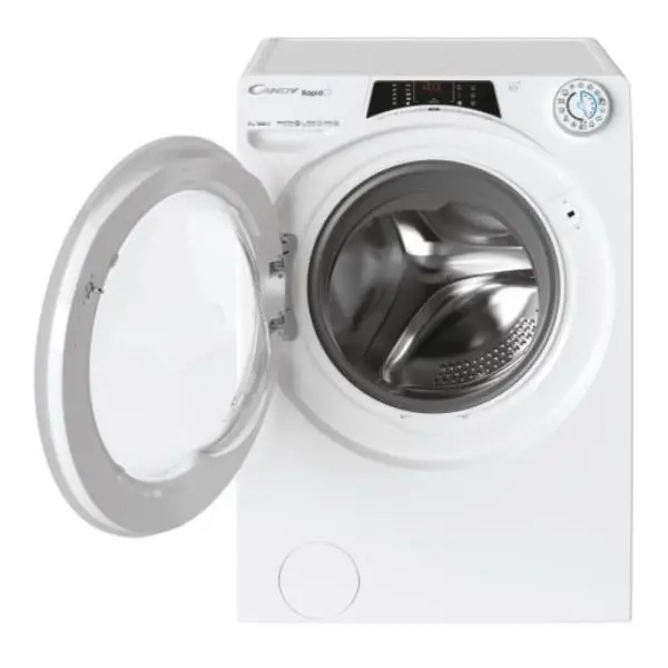Lavatrice A Carica Frontale Candy Rapidò RO1294DWMT\\/1-S 9 Kg Classe A (A85xL60xP53) 1200 Giri Wi-Fi + BLE Funzione vapore Motore Inverter