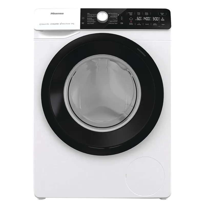 Lavatrice a Carica Frontale Hisense 9 Kg WFGA90141VM 1400 Giri Classe B
