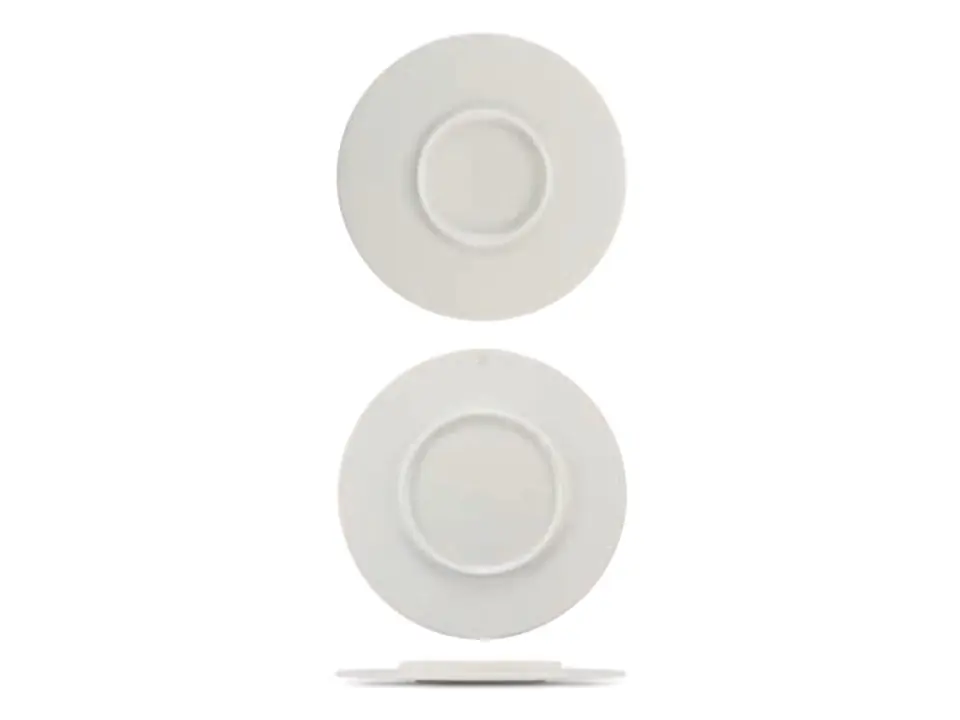 Aphros, piatto double face bianco - ø 28 cm