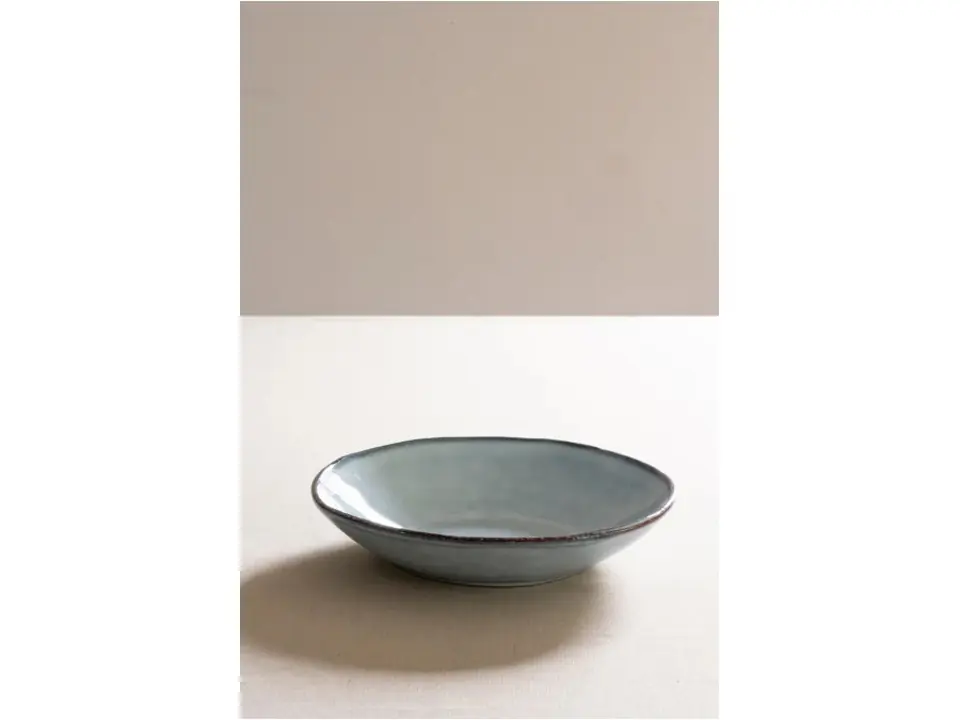 Organic blue, piatto fondo ø23,5 cm