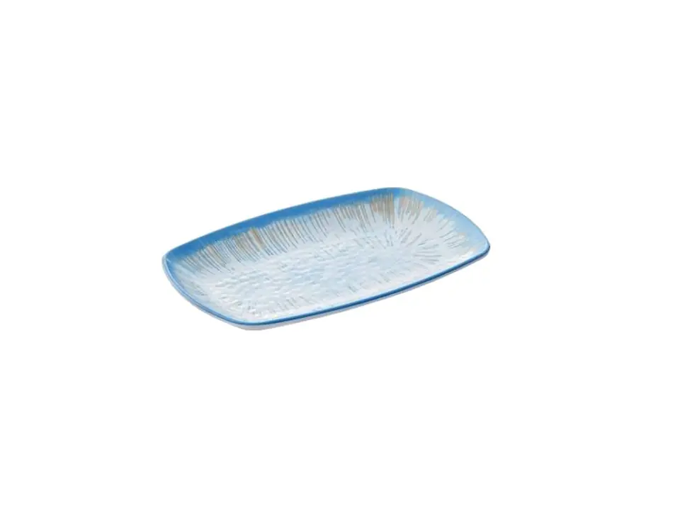 Oceano, vassoio rettangolare in melamina - 29,5x15 cm