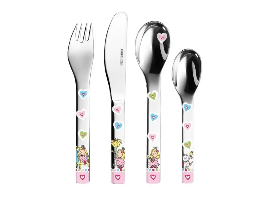 Nelia, set 4 posate per bambini