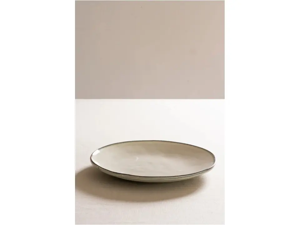 Organic cream, piatto ø26,5 cm
