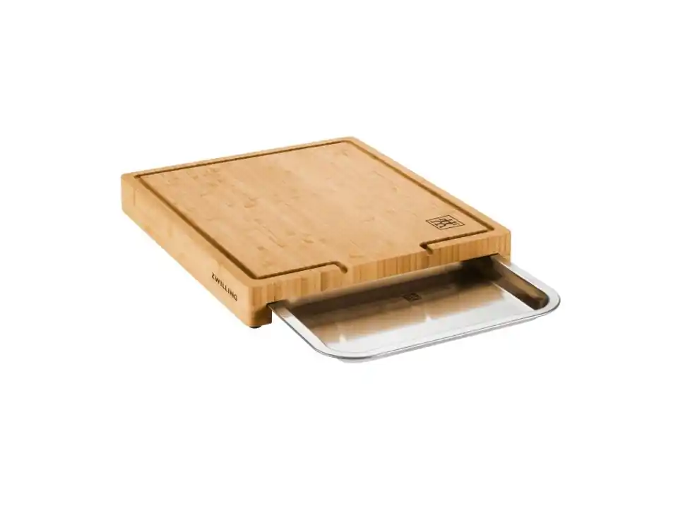 Bbq+, tagliere con vassoio - 39 cm x 30 cm