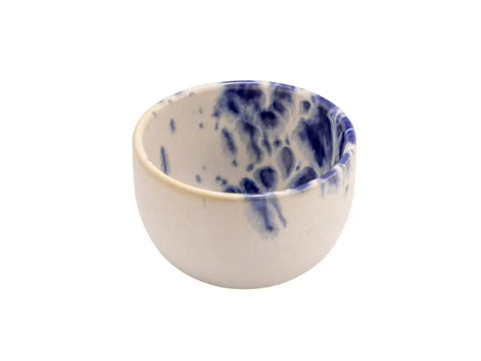 Phobos bianco/blu coppetta ø 6,5 cm