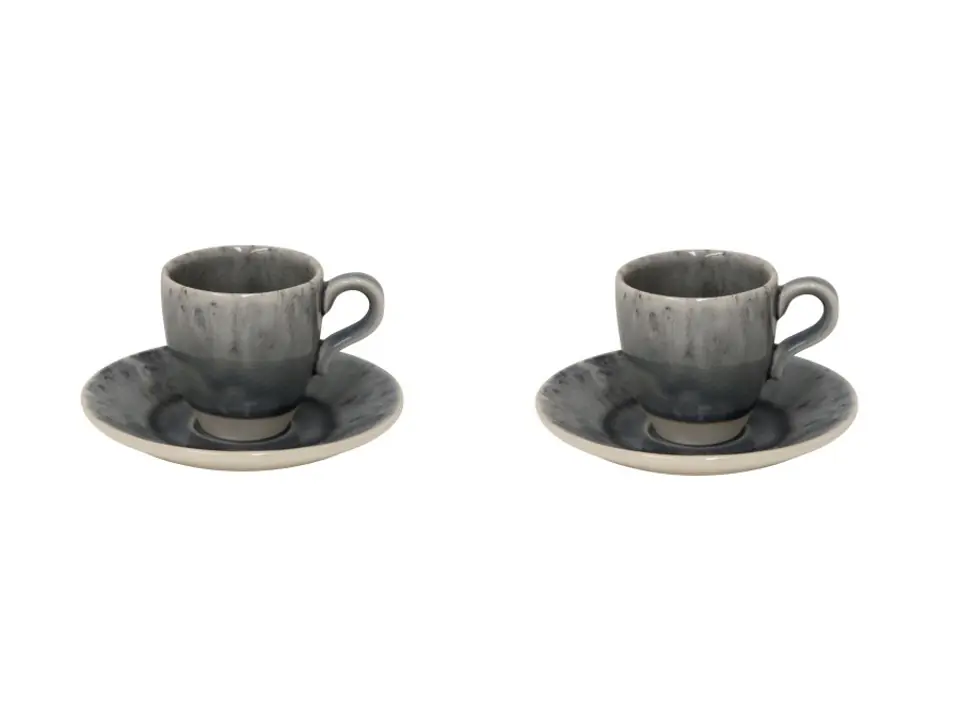 Madeira grey, set 2 tazze moka