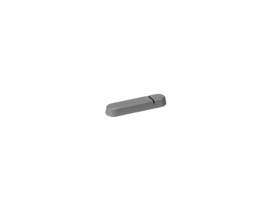 Supporto per posate in melamina grigio 6 pezzi - 8x2x1 cm