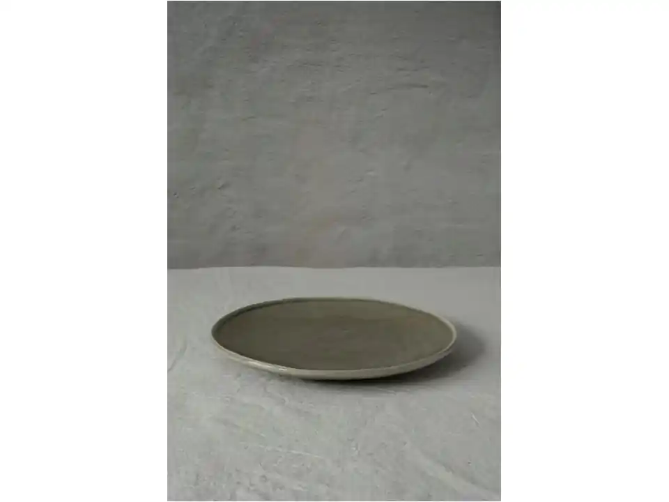 Organic olive, piatto ø26,5 cm