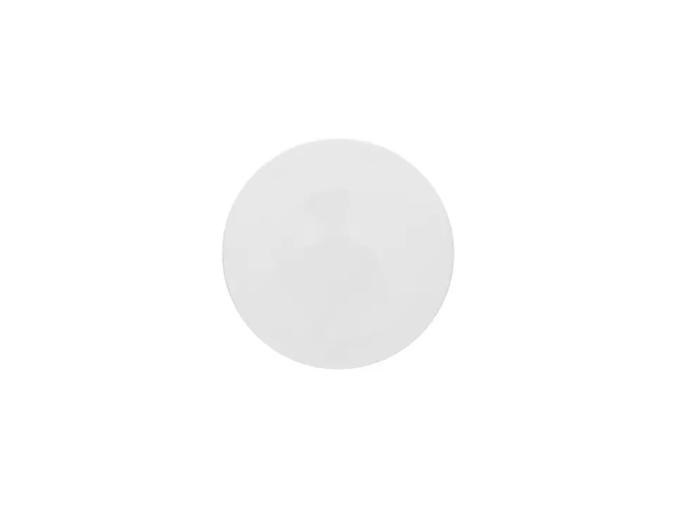 Resonance, piatto tondo, ø 20x1,1h cm, bianco