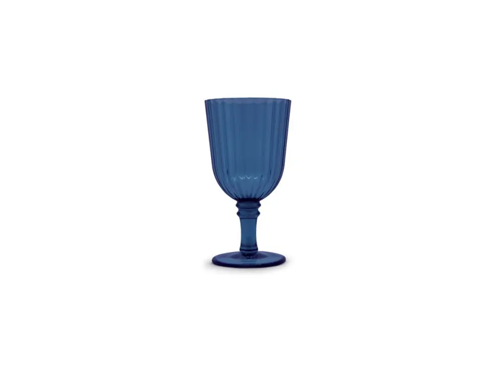 Set 2 calici in acrilico 460ml - blu