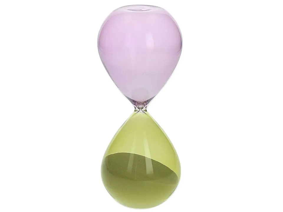 Design time, clessidra h 20 bicolor