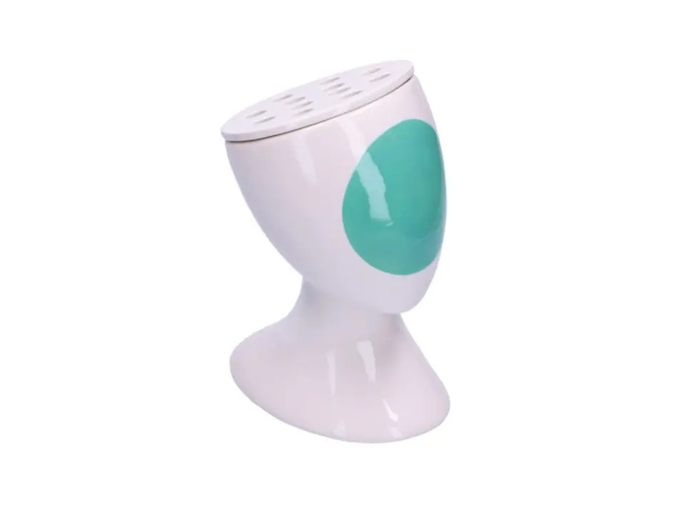 Thea, vaso tulipanier disco verde