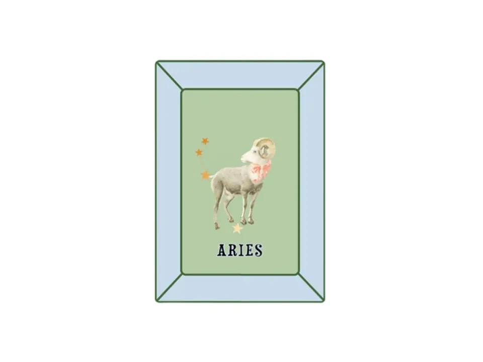 Oroscopo, svuotatasche 12x16,5 cm - aries