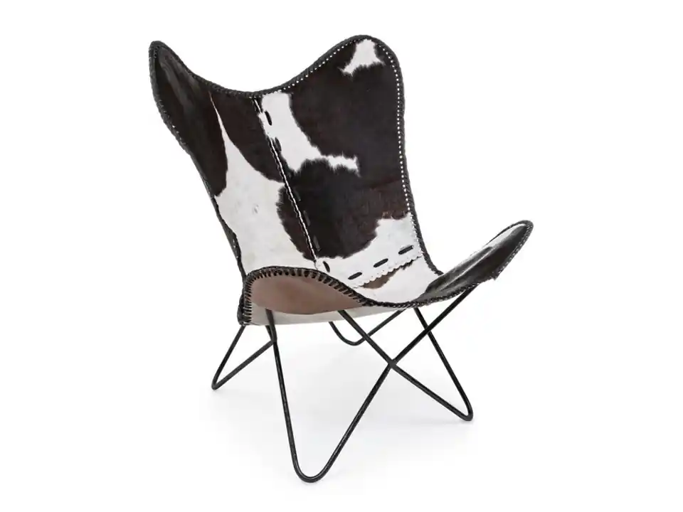 Poltrona buffalo nero