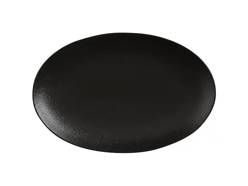 Caviar piatto ovale nero