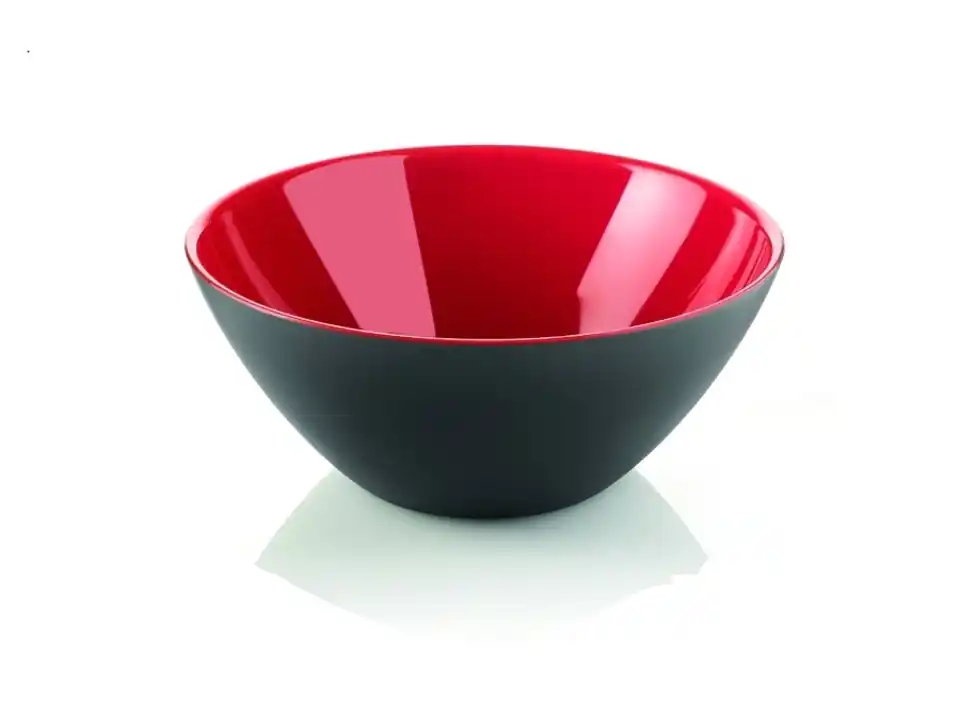 Ciotola nero/rosso diam. 20 cm my fusion