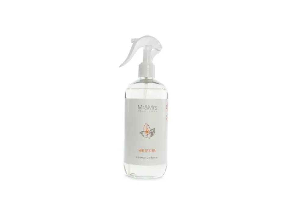 Blanc, spray ambiente e tessuti menta di cuba