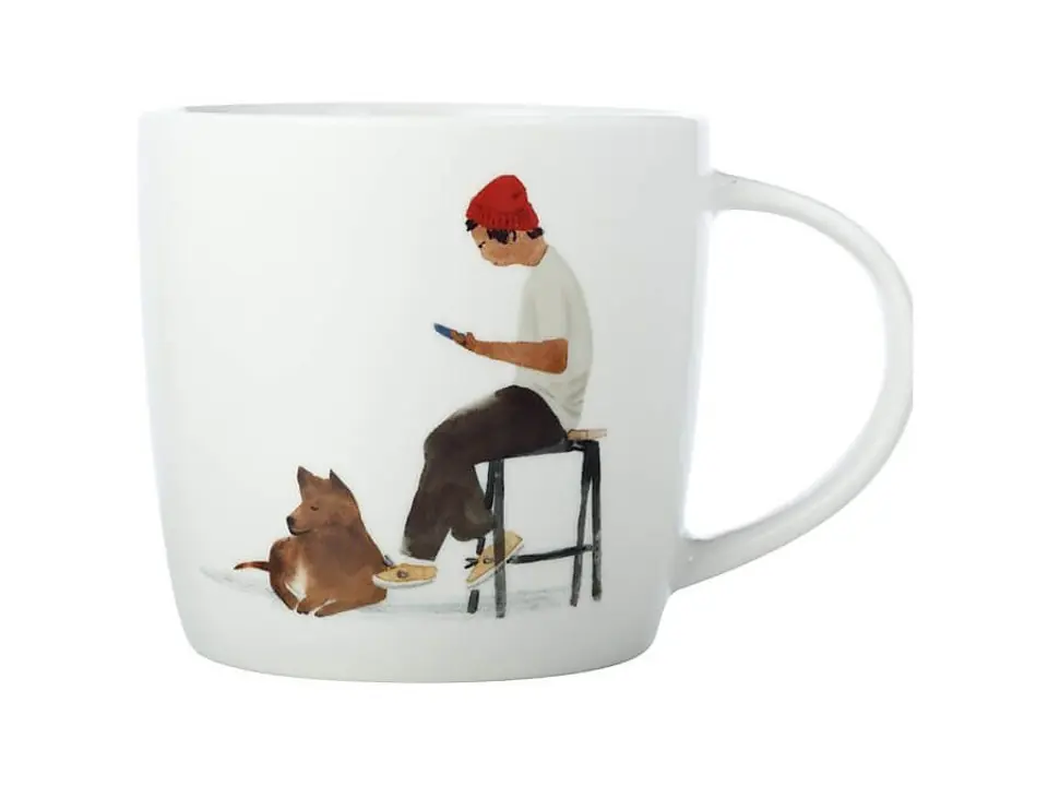 Marc martin bff, mug 400 ml cafe waiting