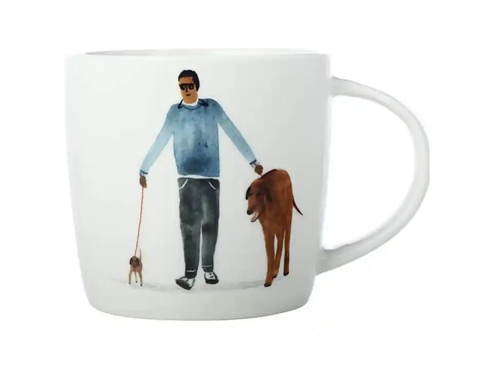 Marc martin bff, mug 400 ml big dog little dog