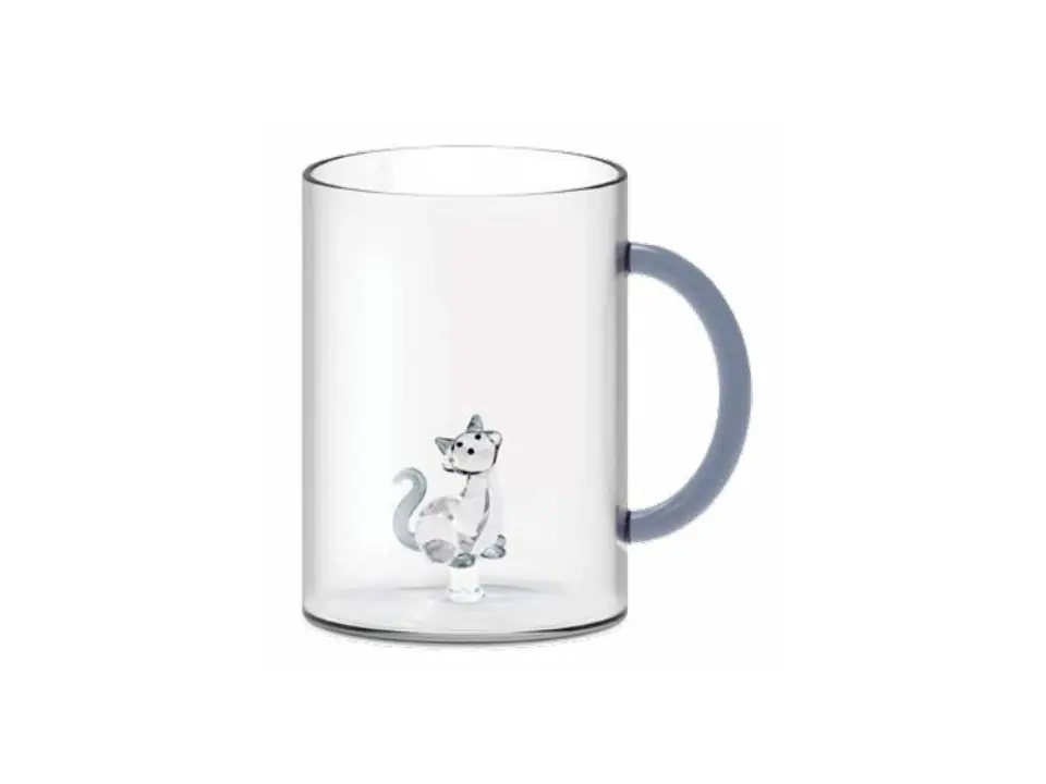Monterey, tazza in vetro gatto